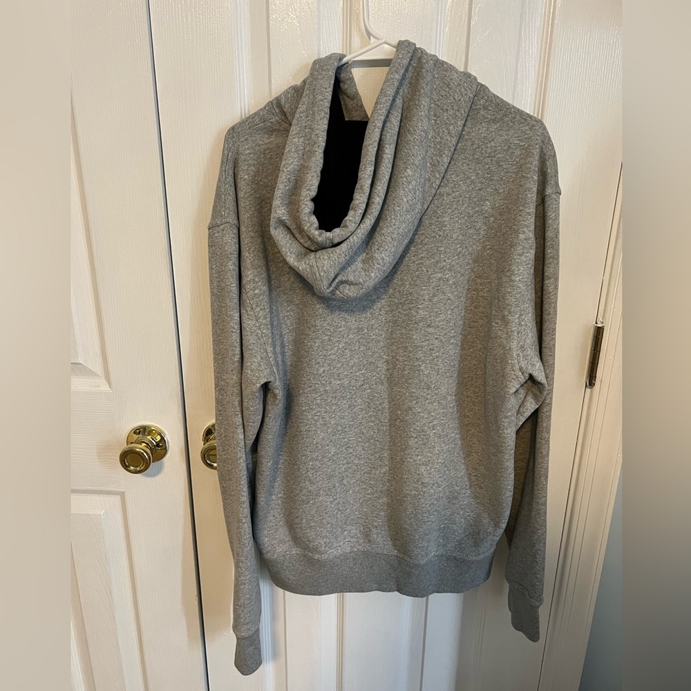 Champion Womens Medium Grey Cotton Long Sleeve Hoodie - Picture 2 of 4